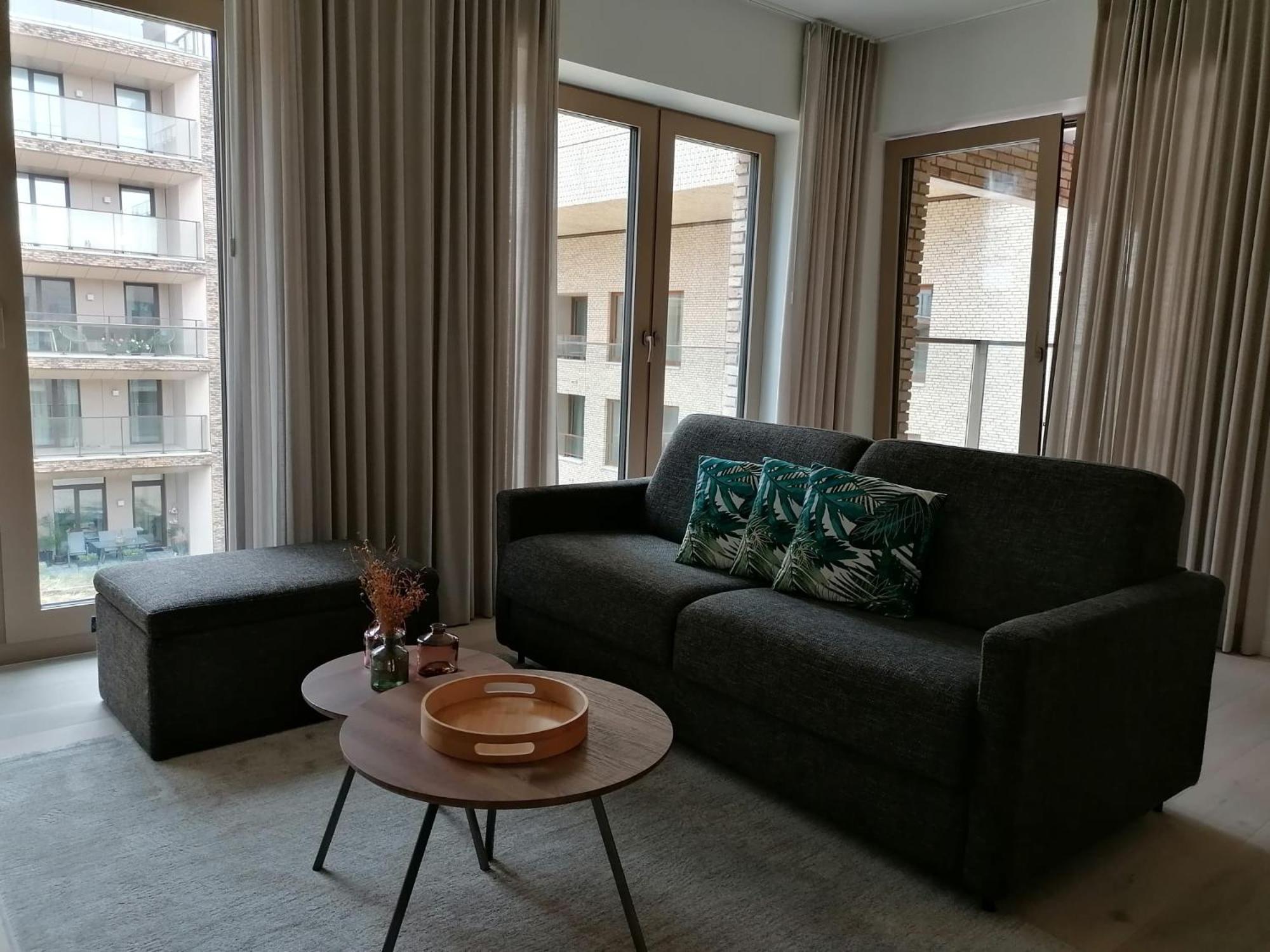 Bartine - Modern And Spacious Flat Near The Sea, Free Parking Space Остенде Екстер'єр фото